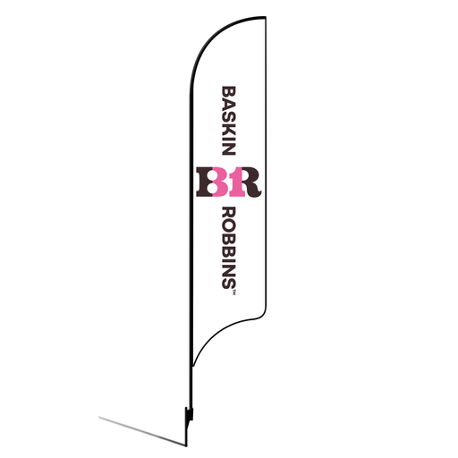 Kit for 15' Baskin Robbins Horizontal Logo AdverSail